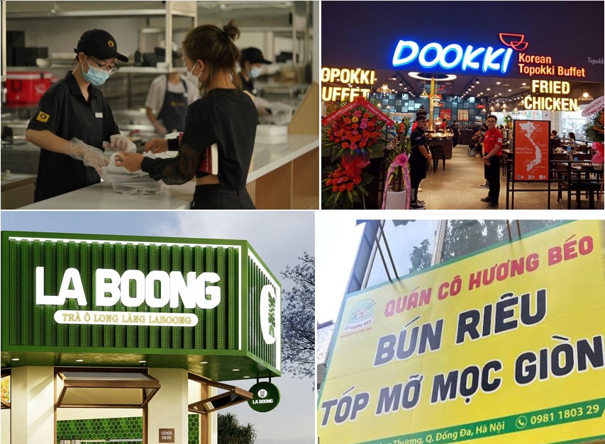 Trà sữa Laboong, Dookki, Bún riêu cô Hương béo và nhiều thương hiệu nổi tiếng vi phạm an toàn thực phẩm