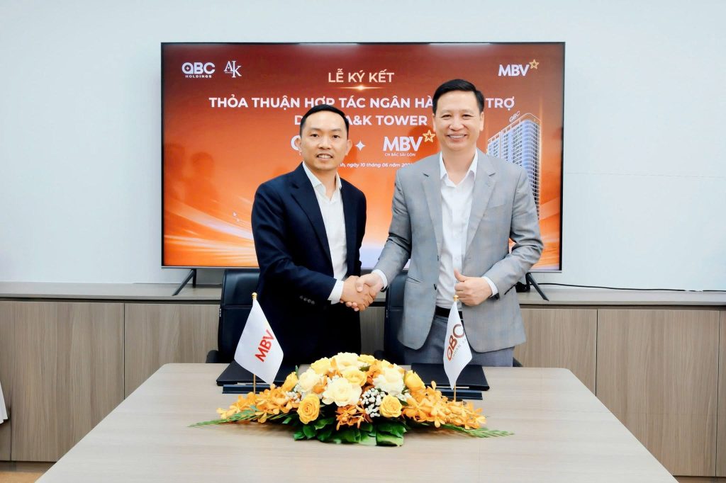 OBC Holdings và MBV ký kết hợp tác tài trợ khách hàng mua nhà tại dự án A&K Tower