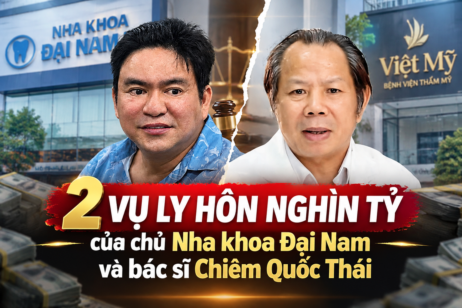 Bác sĩ Chiêm Quốc Thái và chủ nha khoa Đại Nam